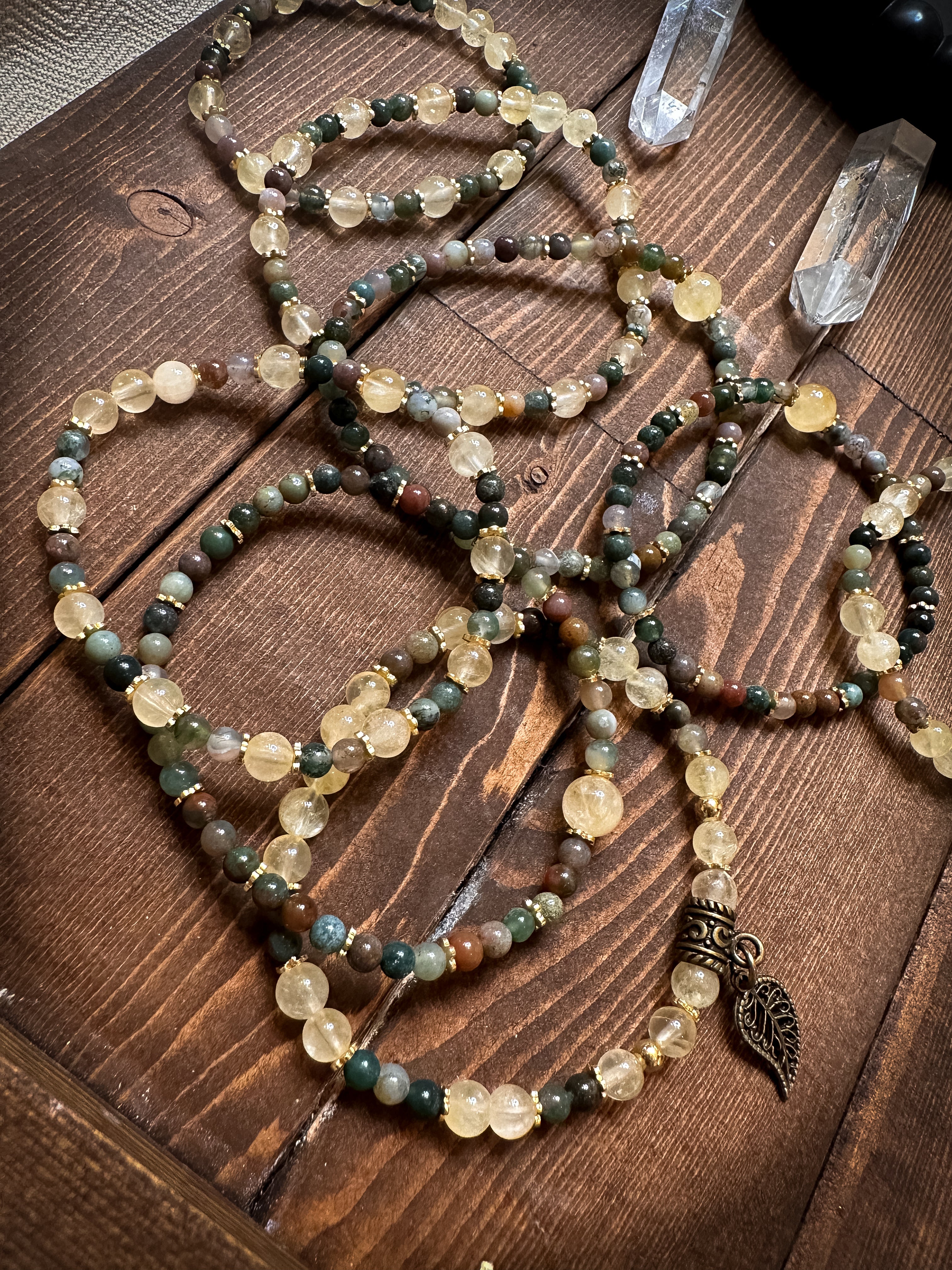 Golden Grove Bracelet Stack