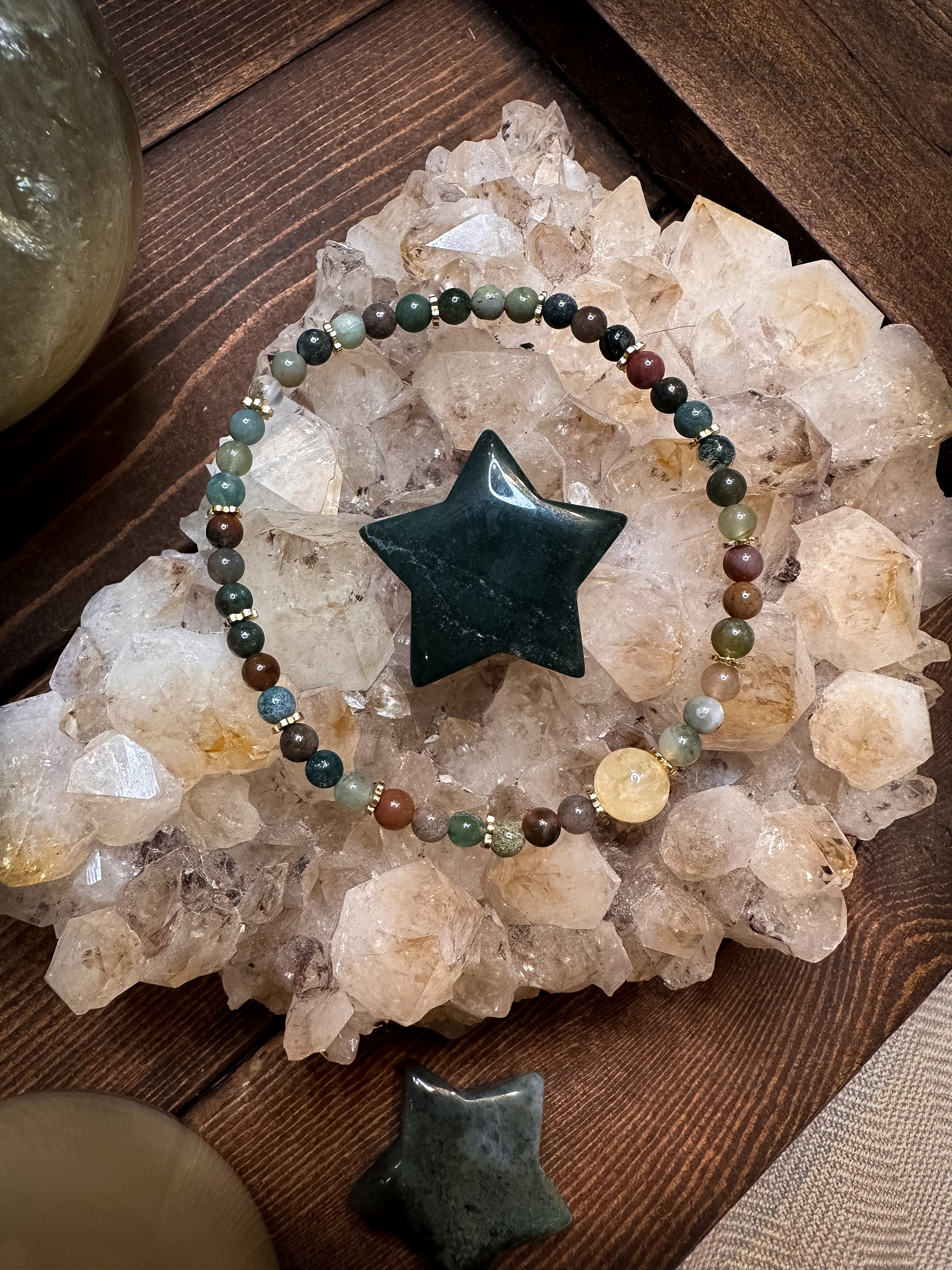 Golden Grove Bracelet Stack