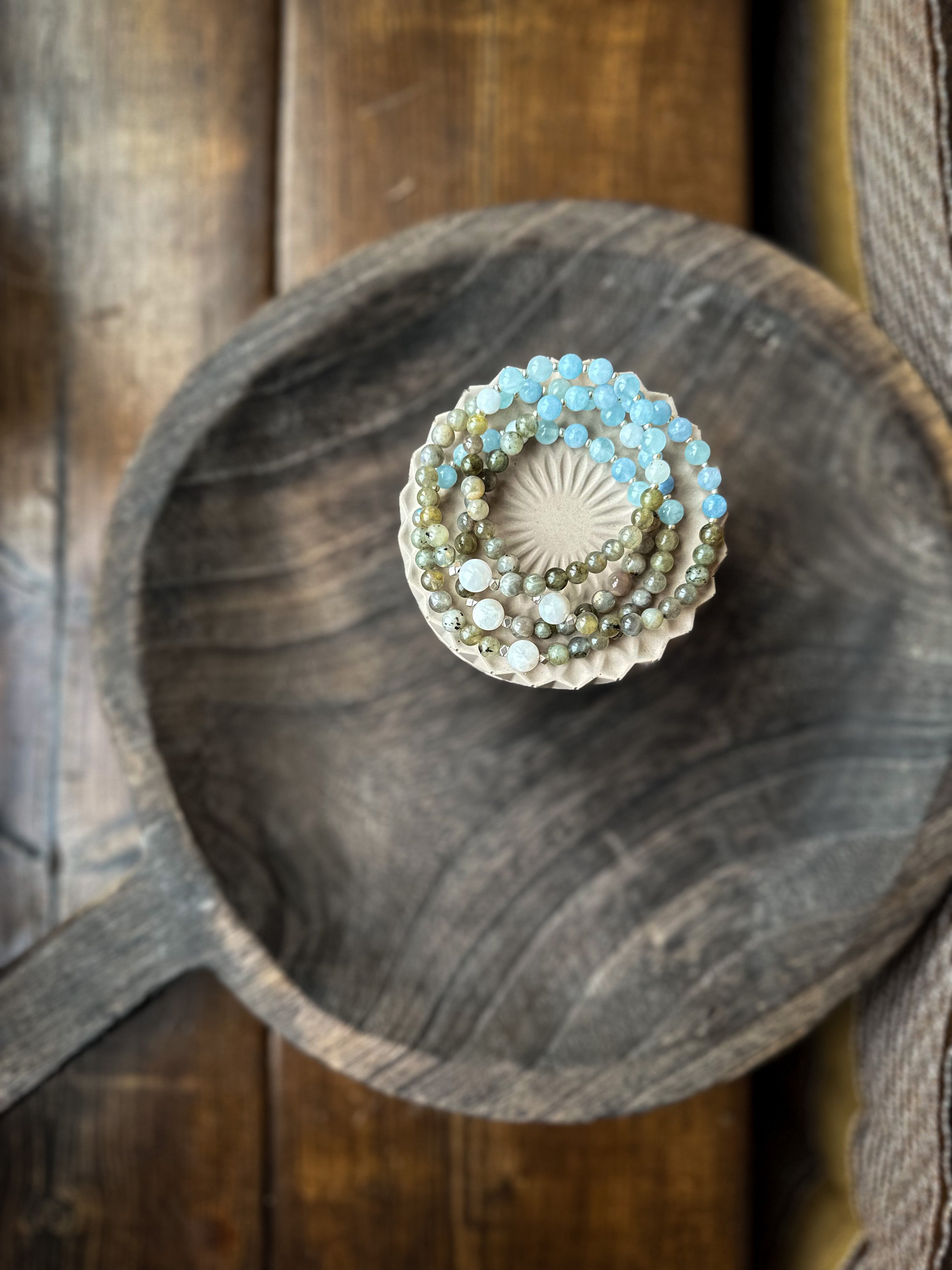 Ease and Flow Mala Wrist Wrap