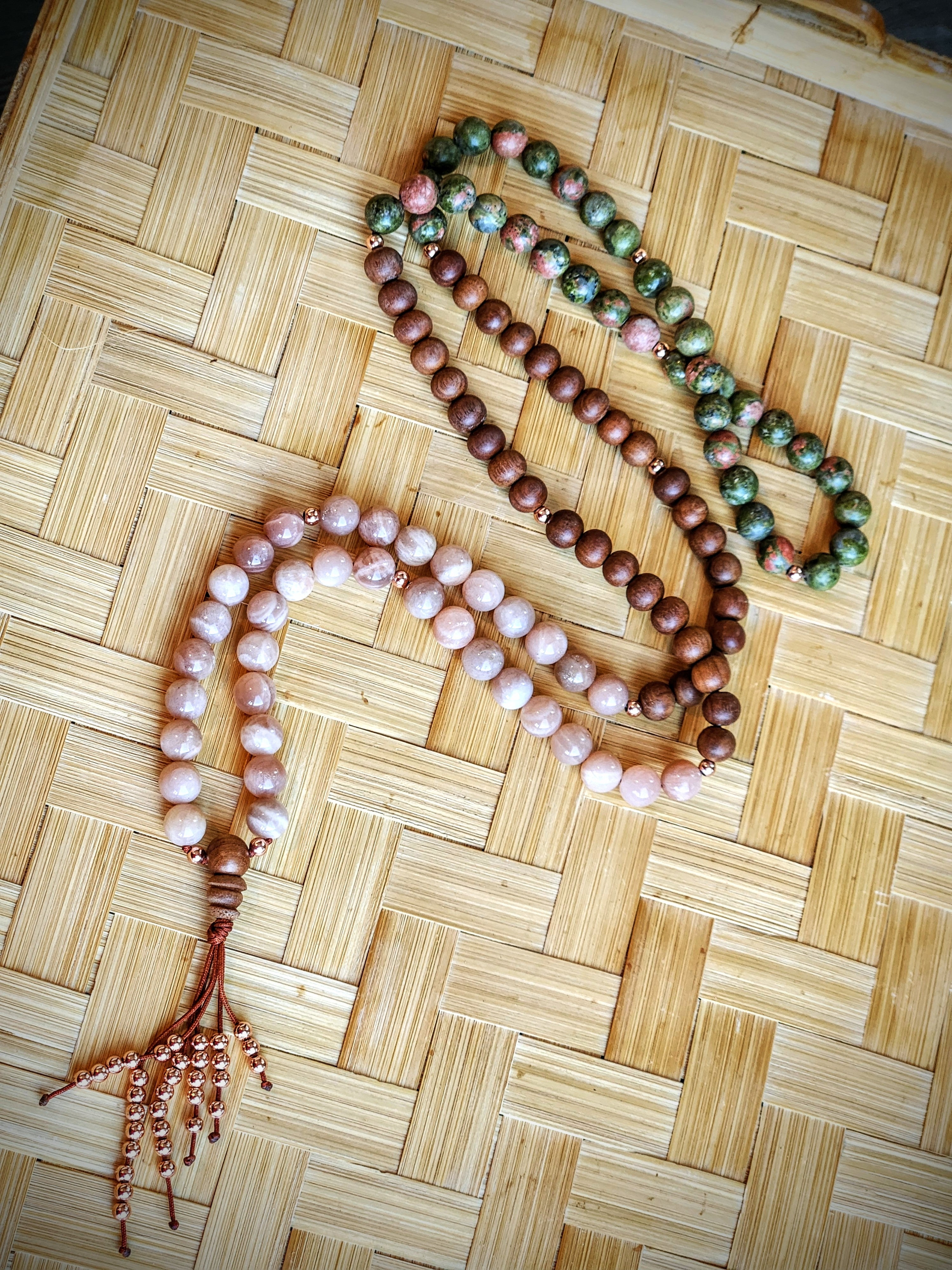Sunset Serenity Mala