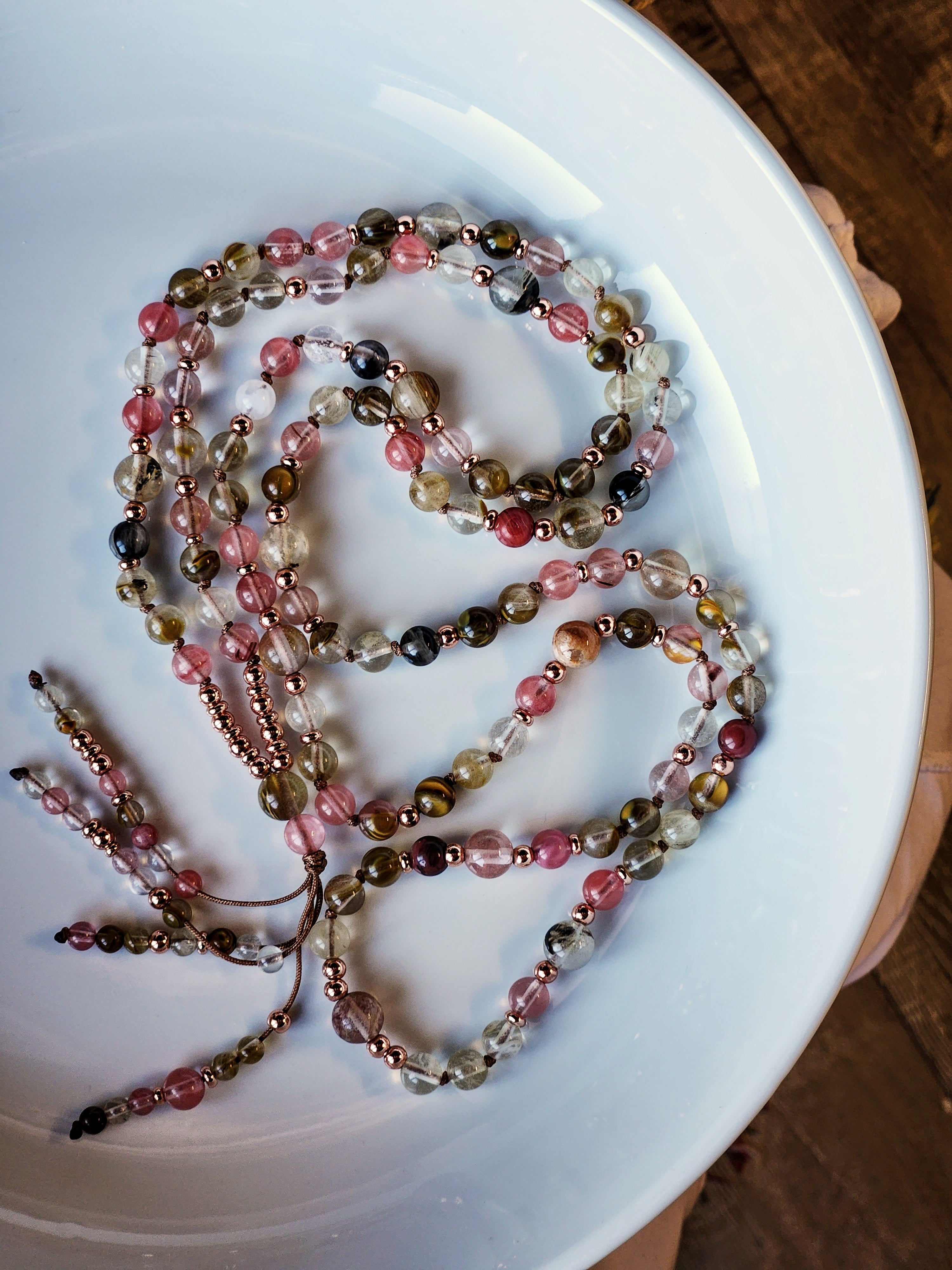 Radiant Blossom Mala