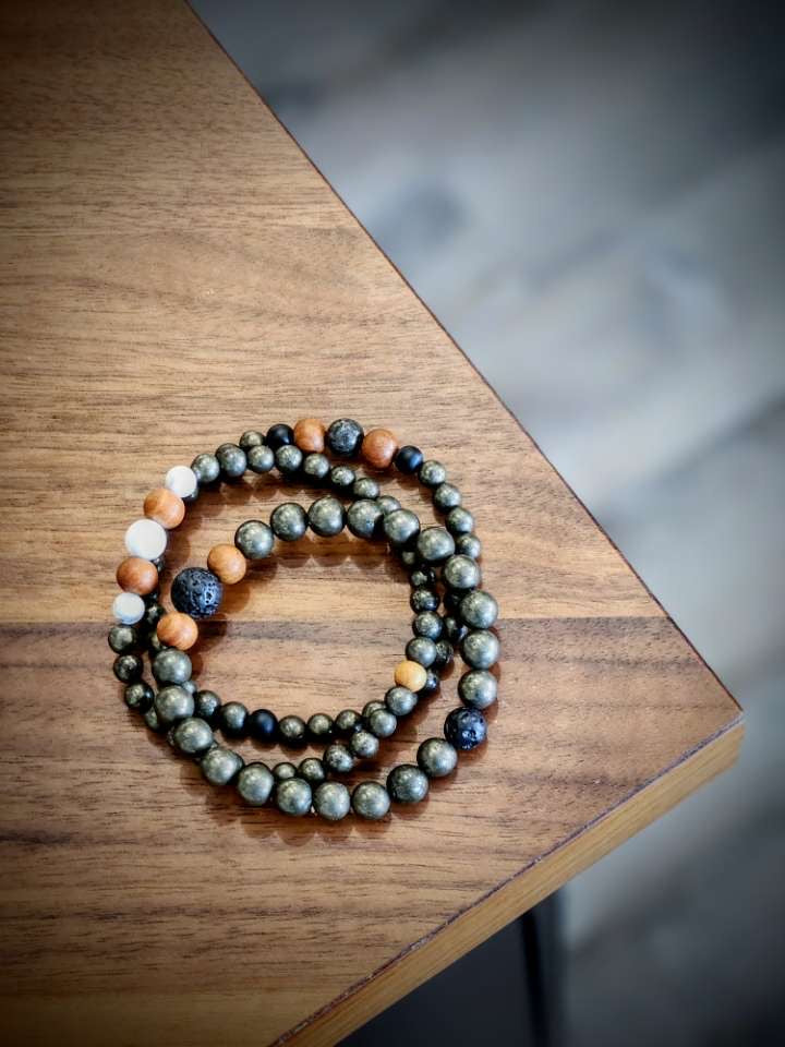 Custom Mens Wrist Mala