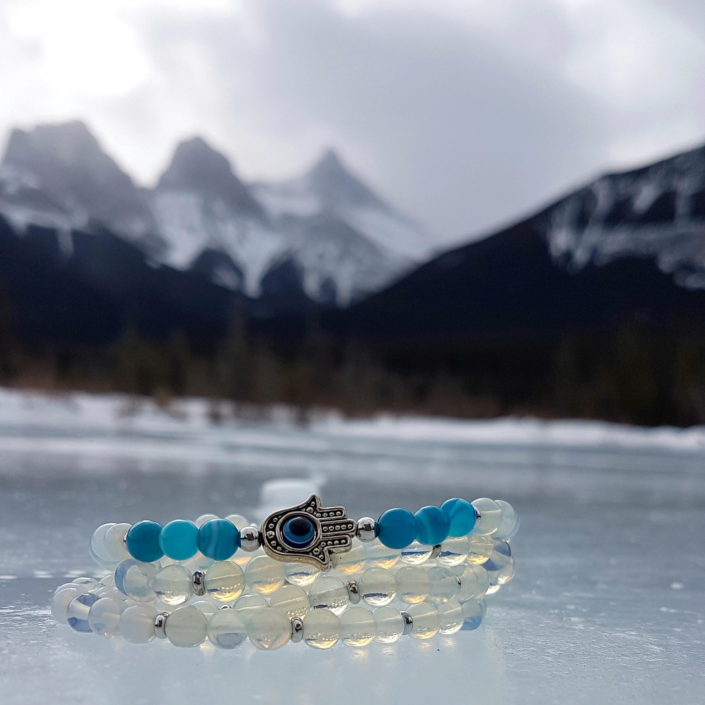 Shield of Light Mala Wrist Wrap