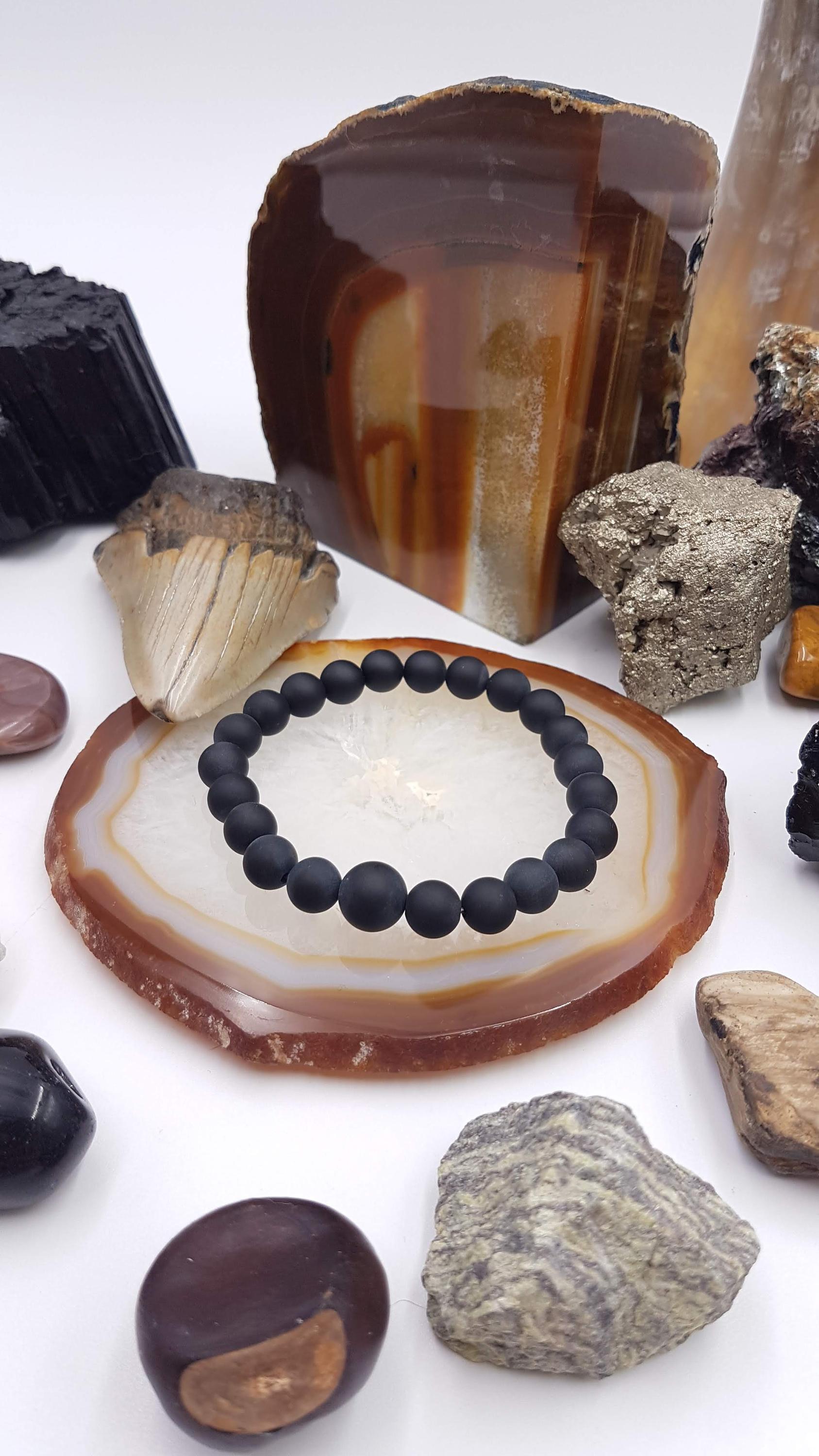 Steadfast and Strong Mala Bracelet