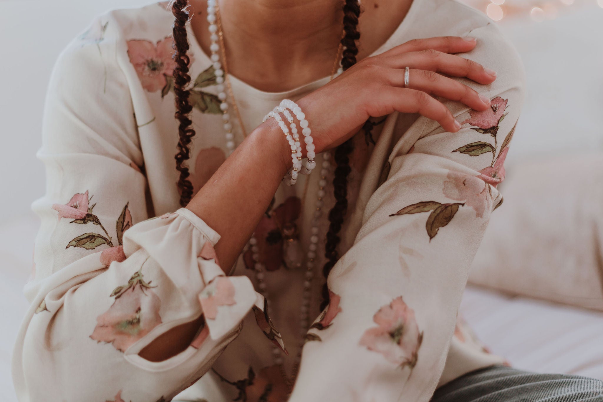 Yin Double Wrap bracelet