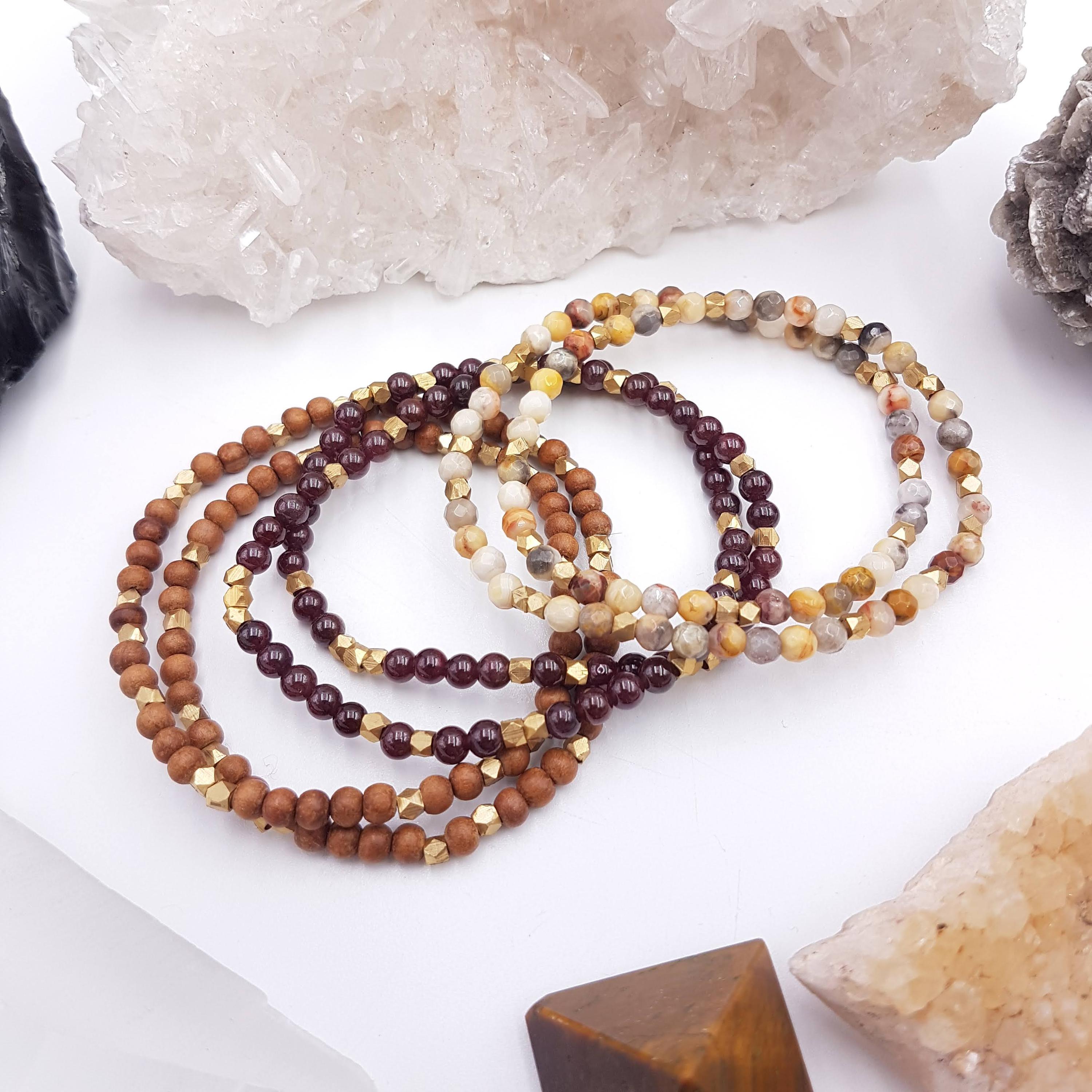 The Freyja Collection - Double Wrap Triple Stack
