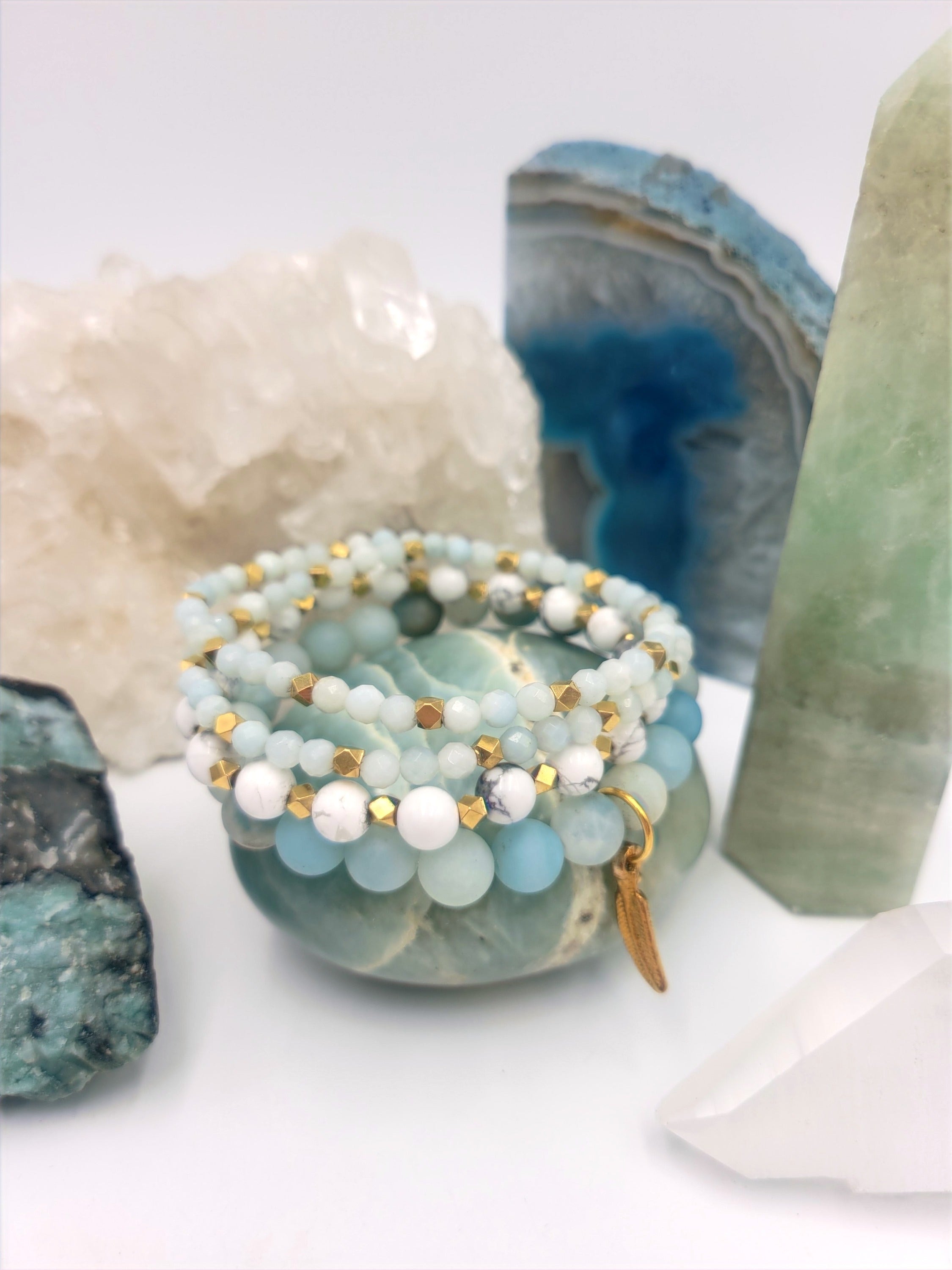 The Flora Collection Bracelet Stack
