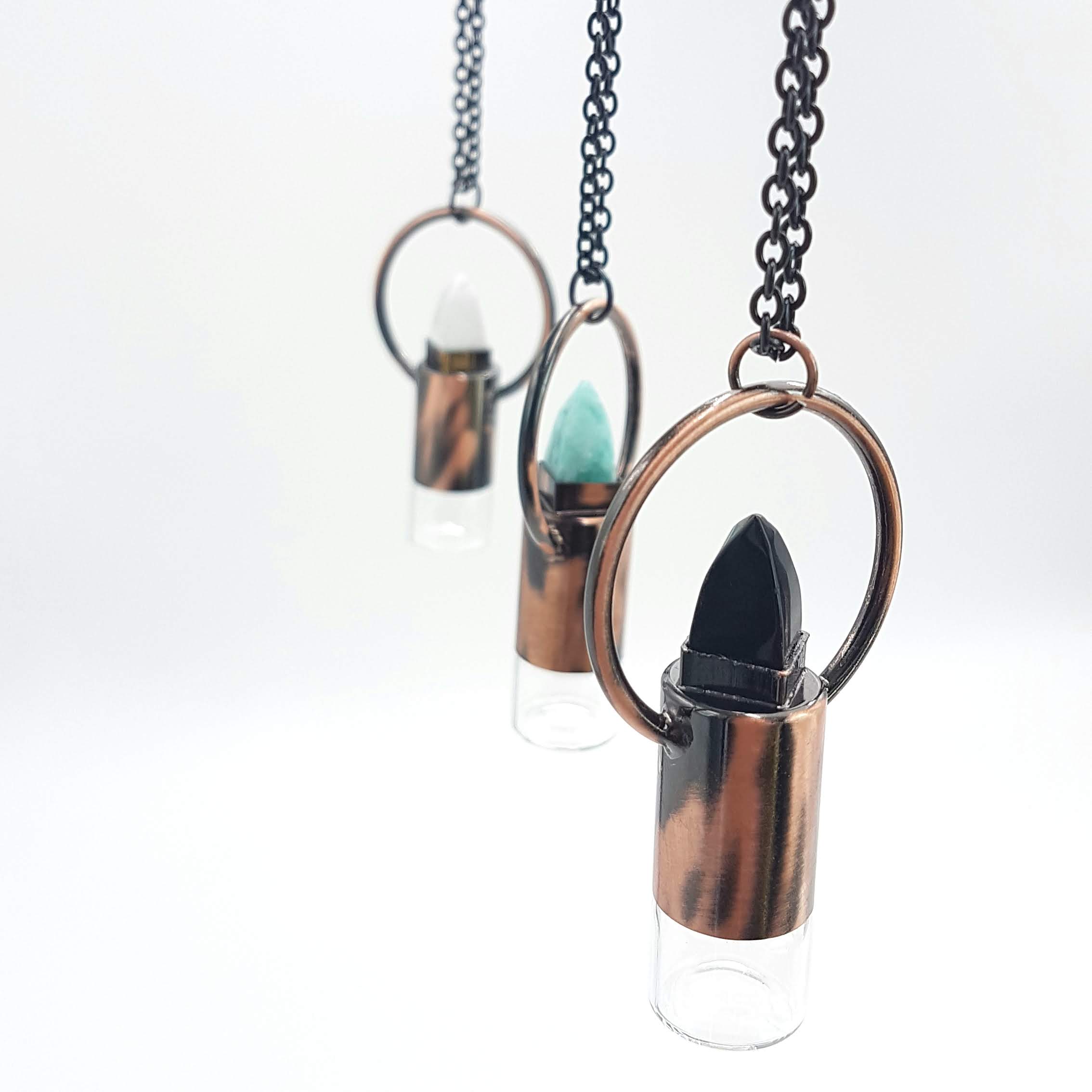 The Bullet - Essential Oil Roller Ball Necklace