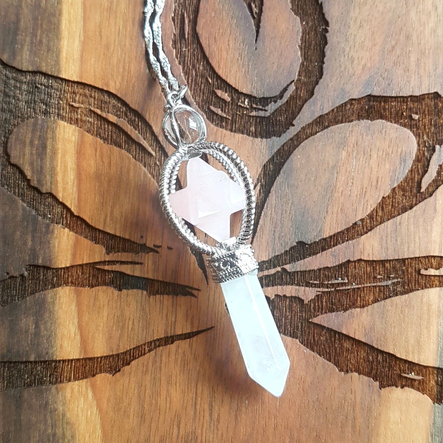 Merkaba Point Necklace-Pendulum