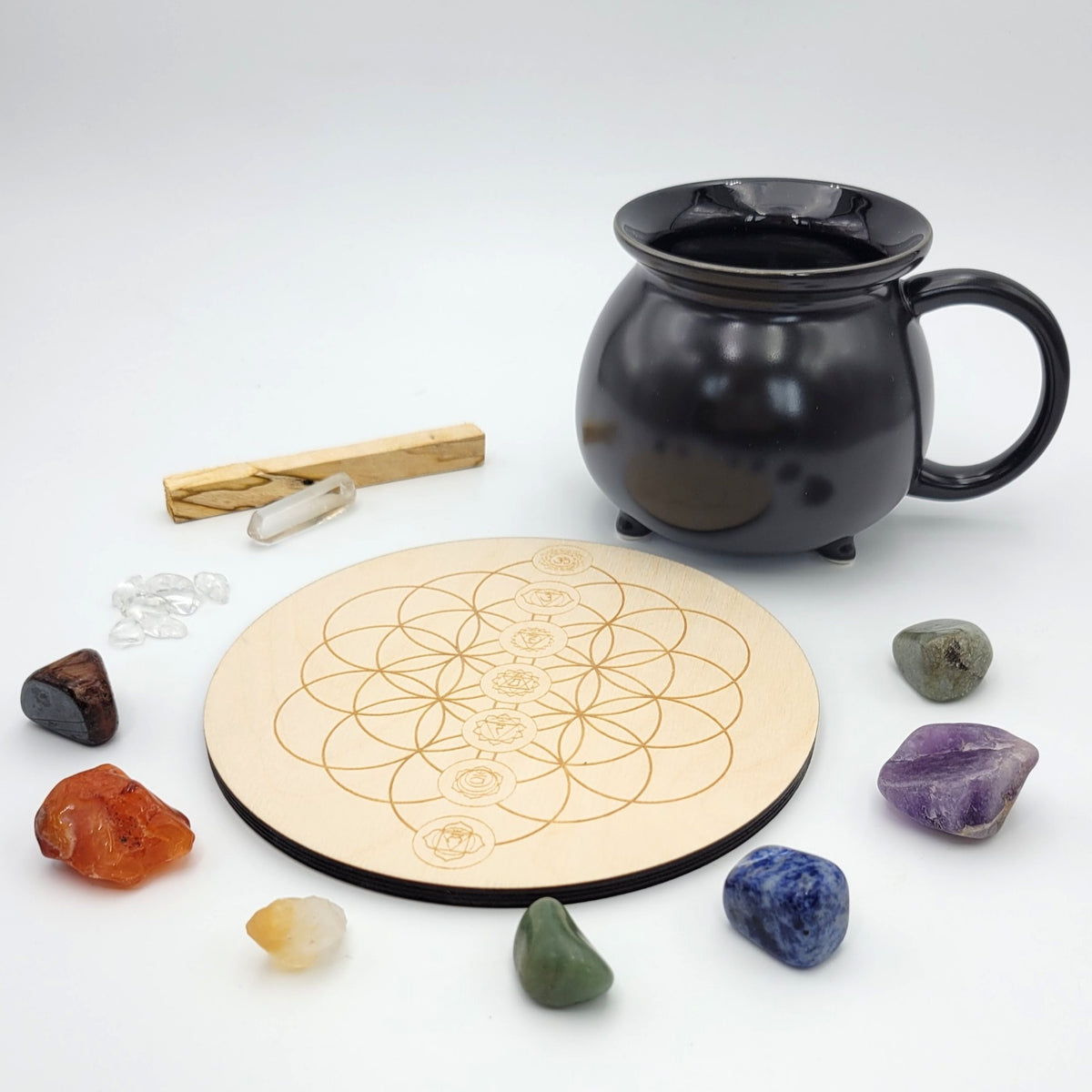 Chakra Balancing Ritual Kit | Sage Stone Malas