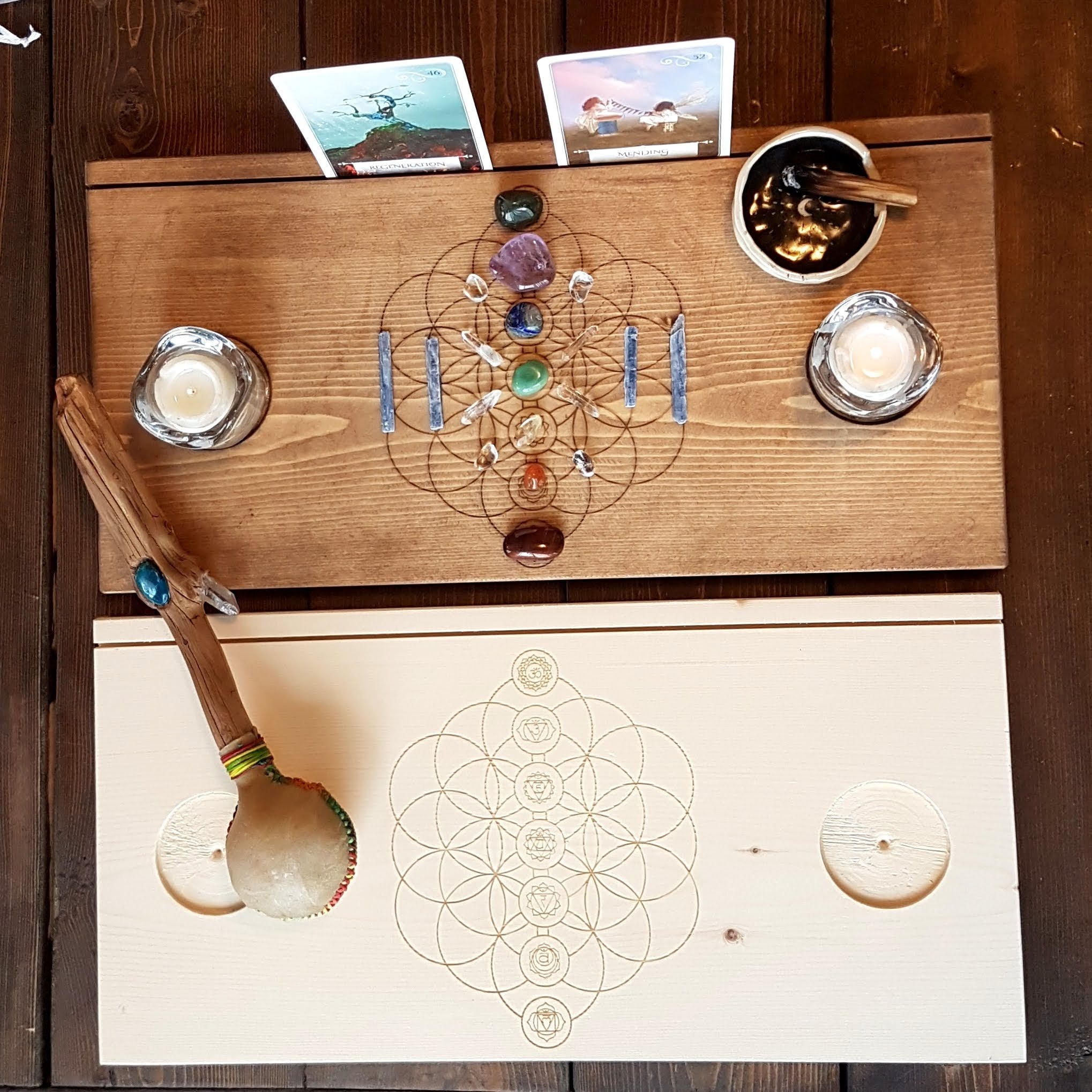 Crystal Grid Altar