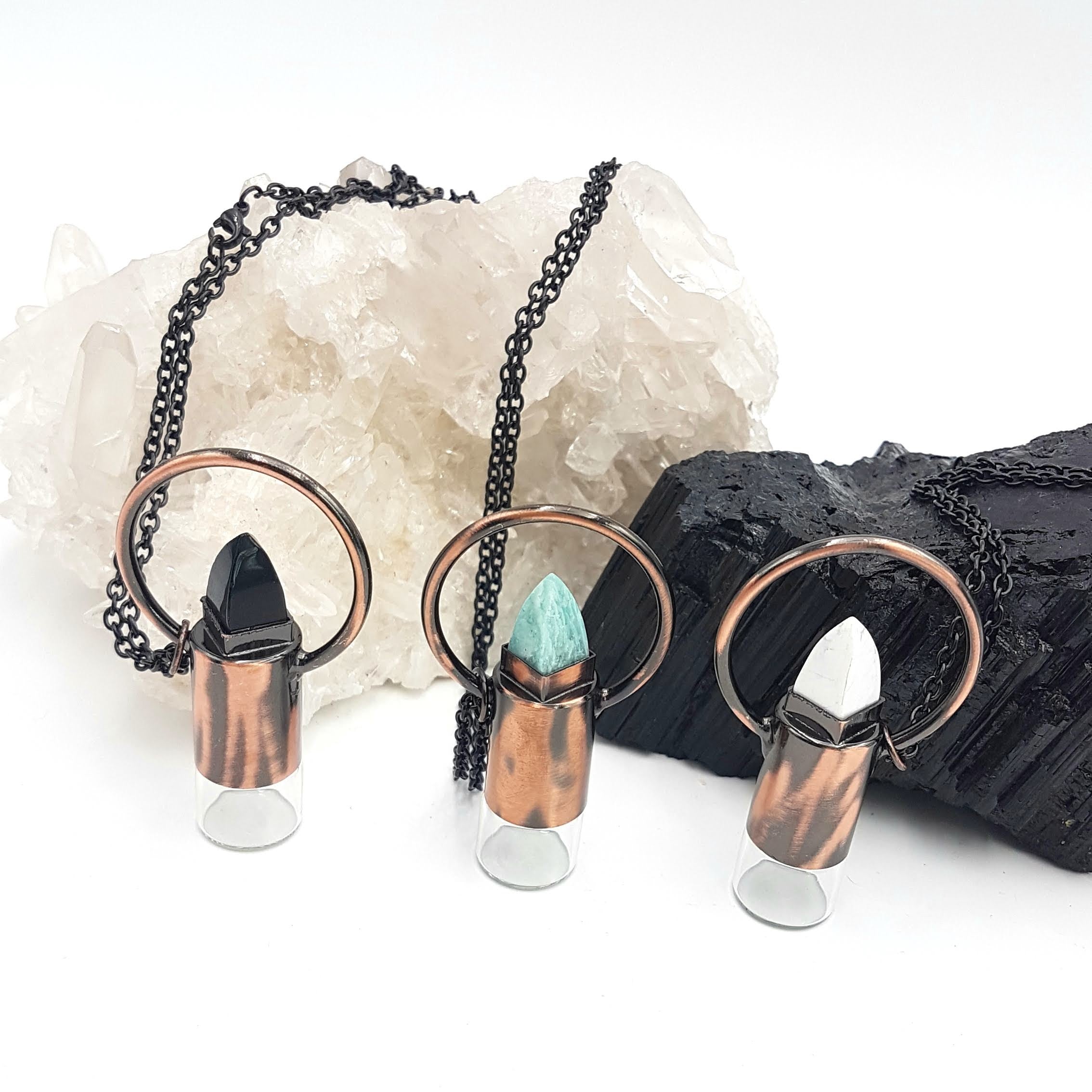 The Bullet - Essential Oil Roller Ball Necklace