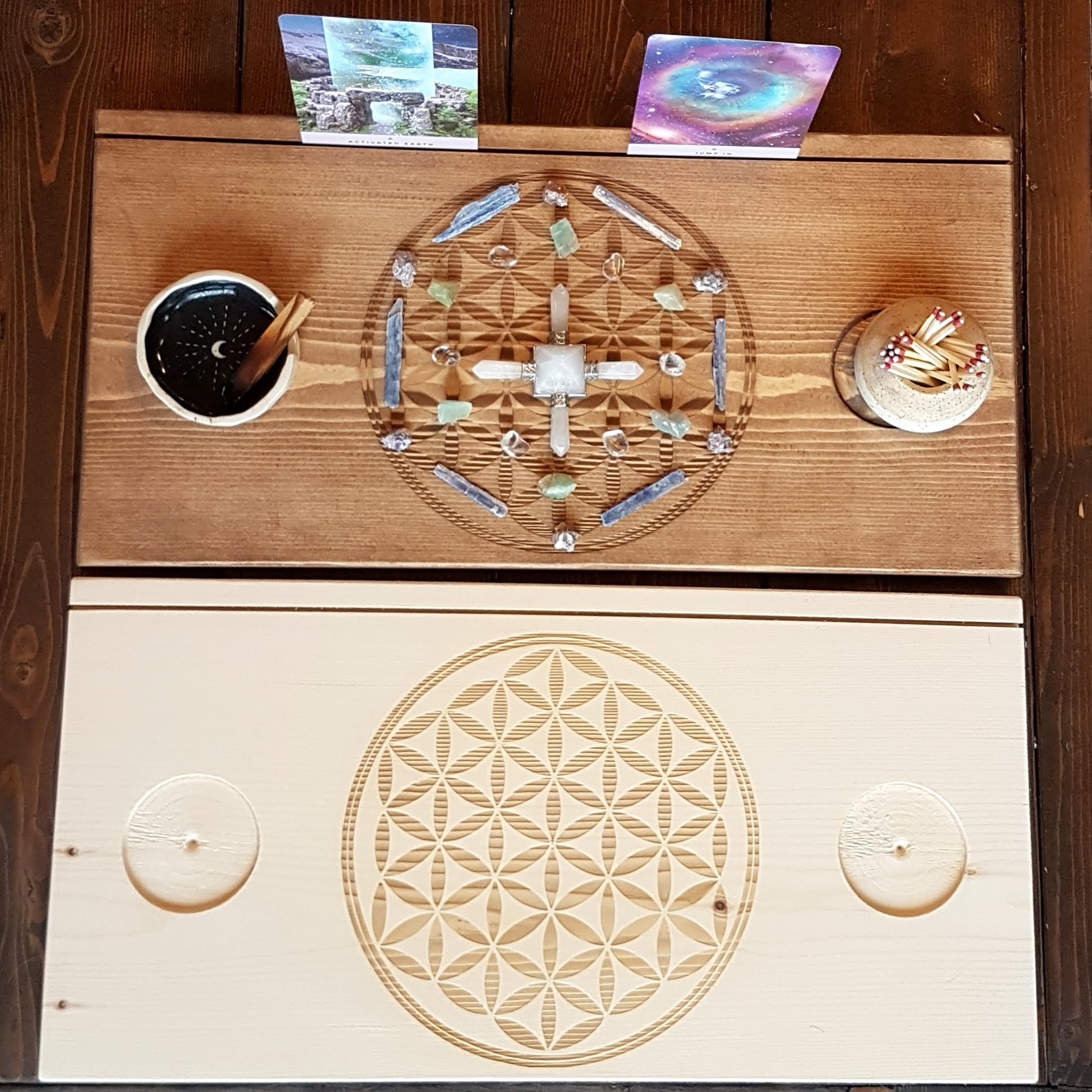 Crystal Grid Altar