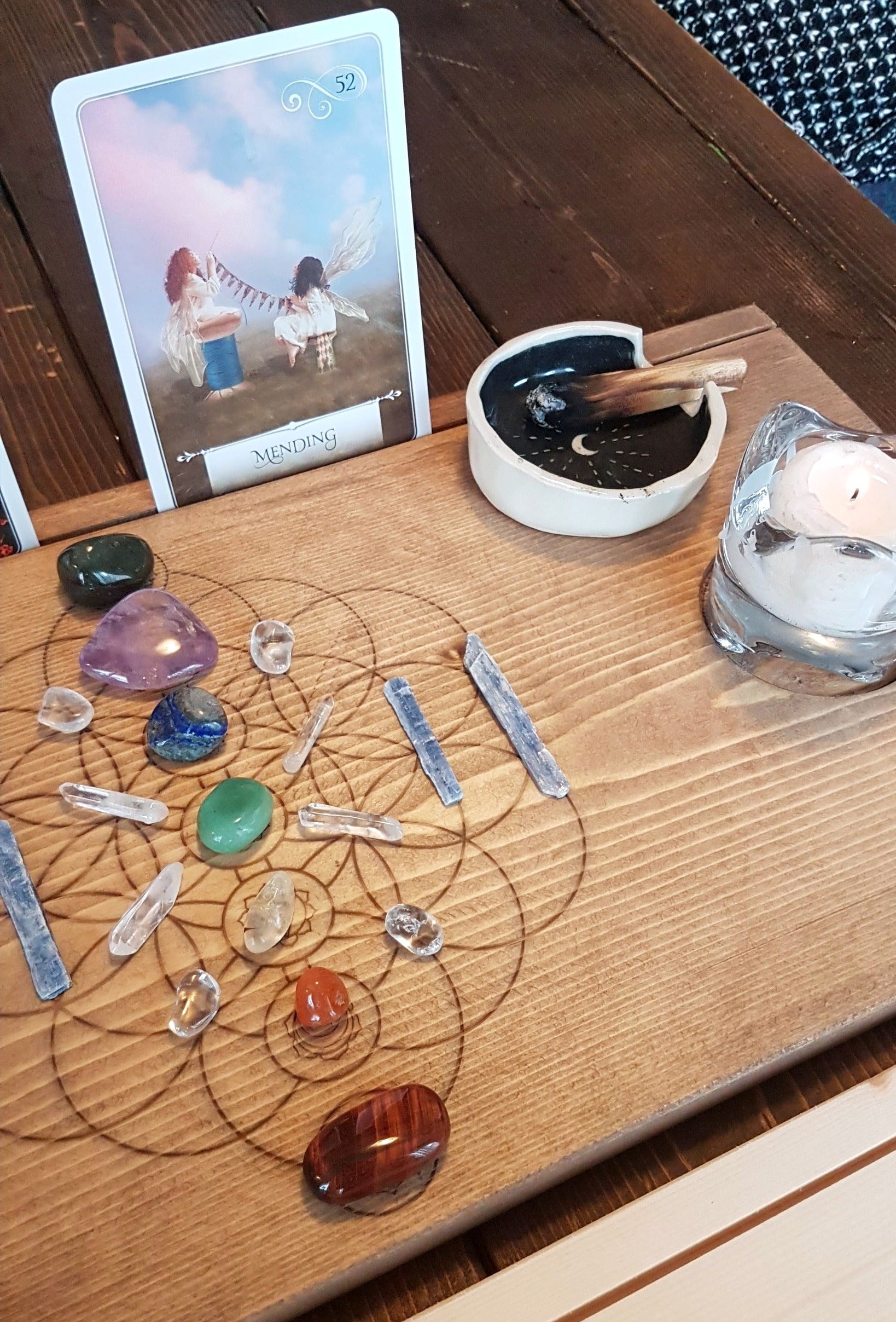 Crystal Grid Altar