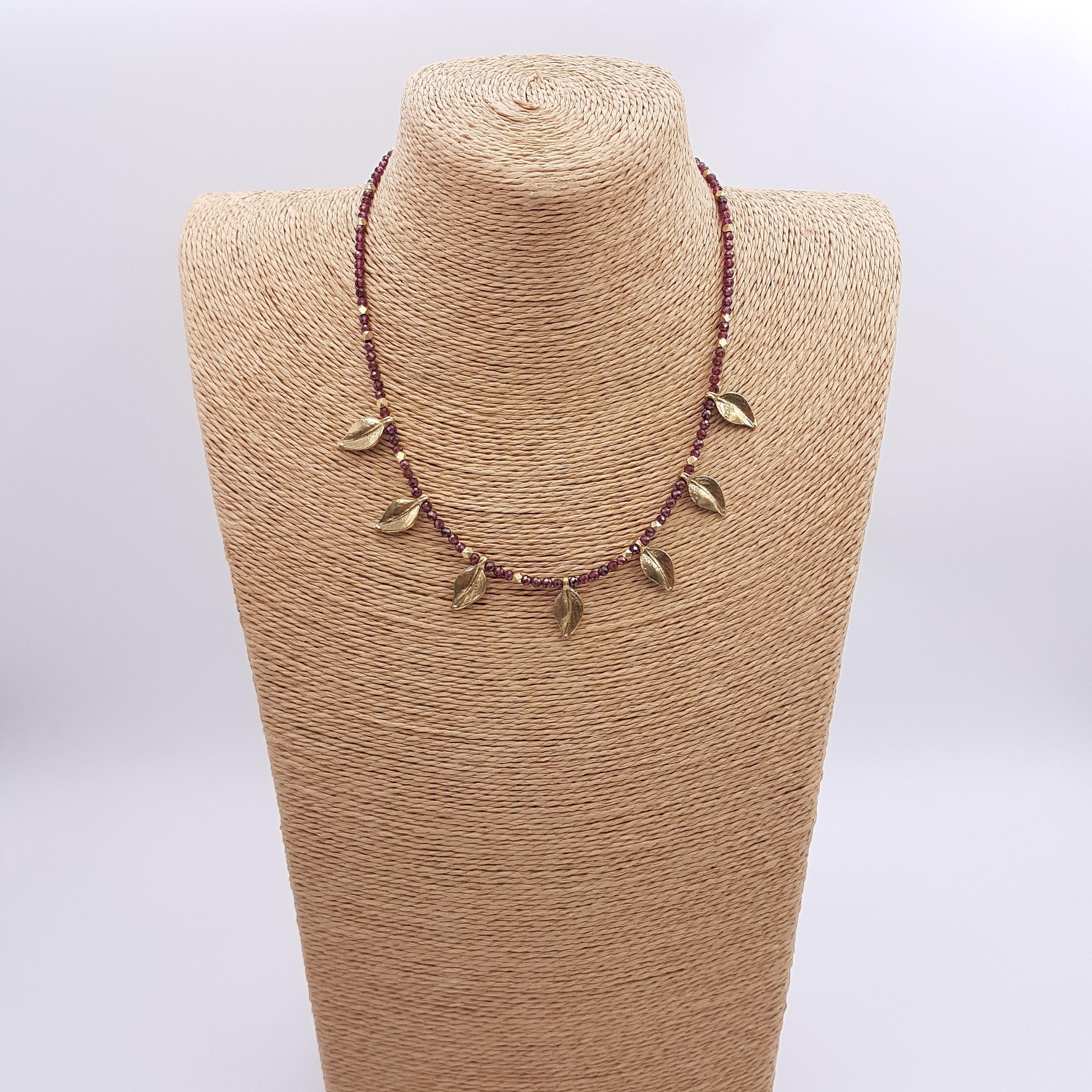 The Freyja Collection - Leaf Choker Necklace